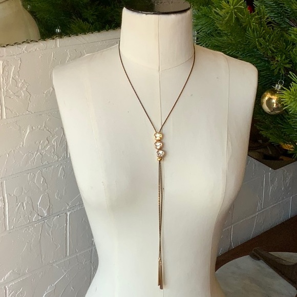 Park Lane Jewelry - Park Lane rhinestone bolo necklace